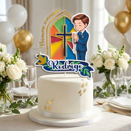 Cake Topper “Comunión” Niño