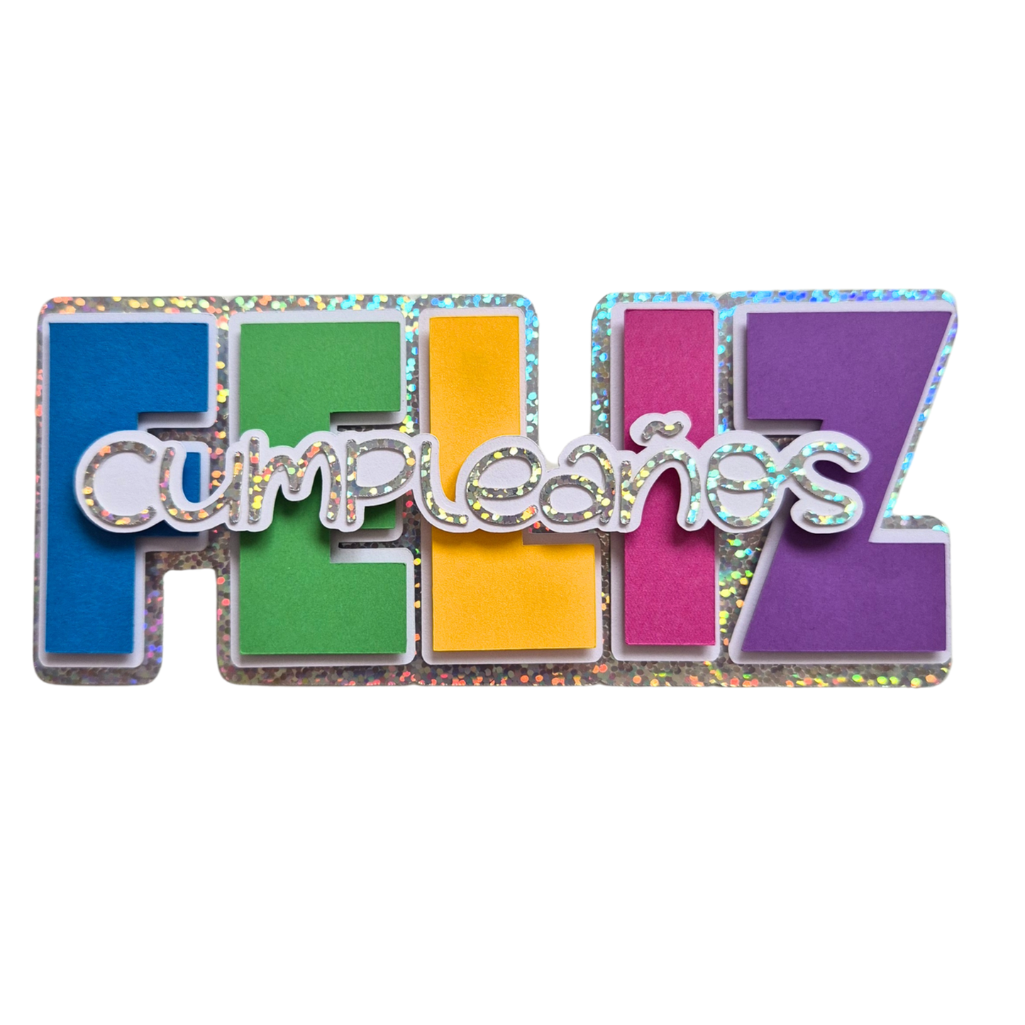 Cake Topper “Feliz Cumpleaños”