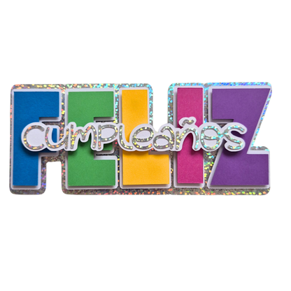 Cake Topper “Feliz Cumpleaños”