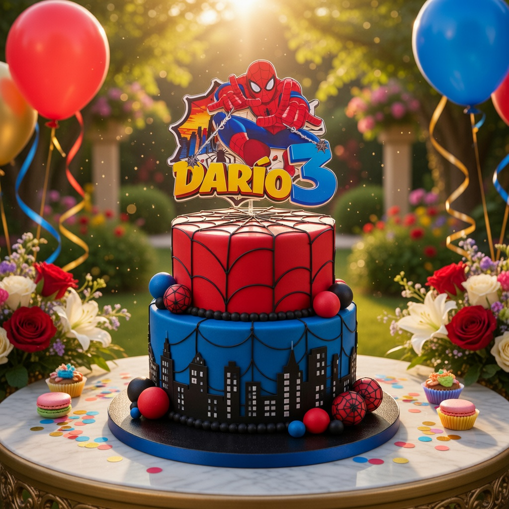 Cake Topper "Spiderman"