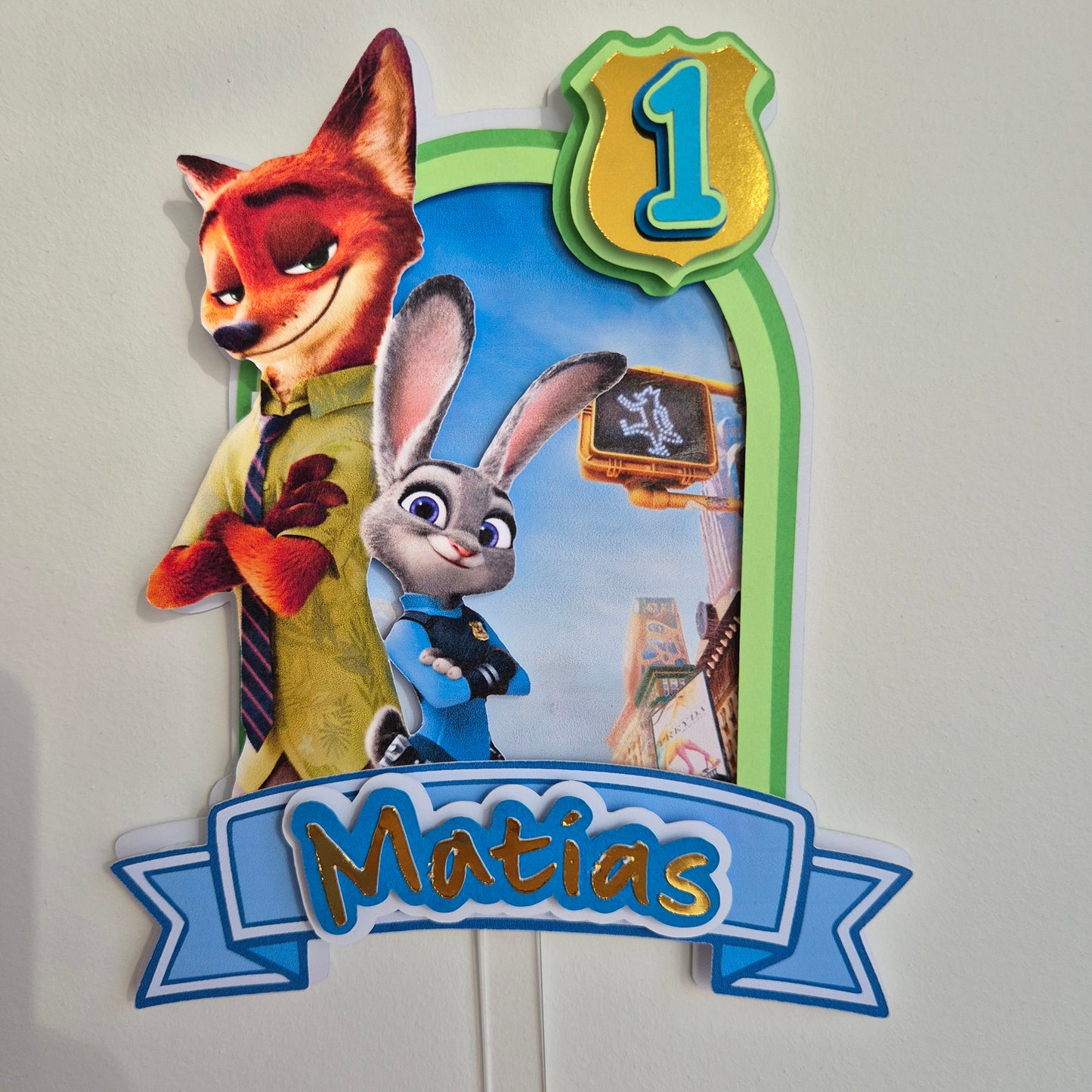 Cake Topper “Zootopia”