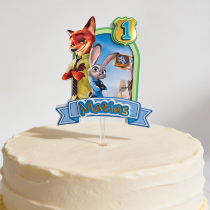 Cake Topper “Zootopia”