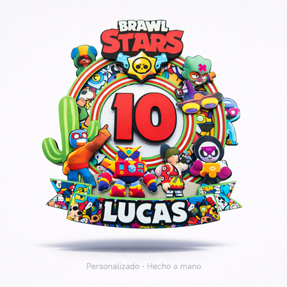 Cake Topper “Brawl Stars”