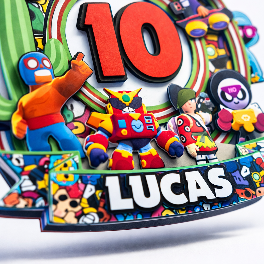 Cake Topper “Brawl Stars”