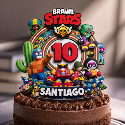 Cake Topper “Brawl Stars”