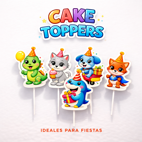 Set de animales festivos
