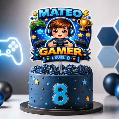 Cake Topper “Gamer”