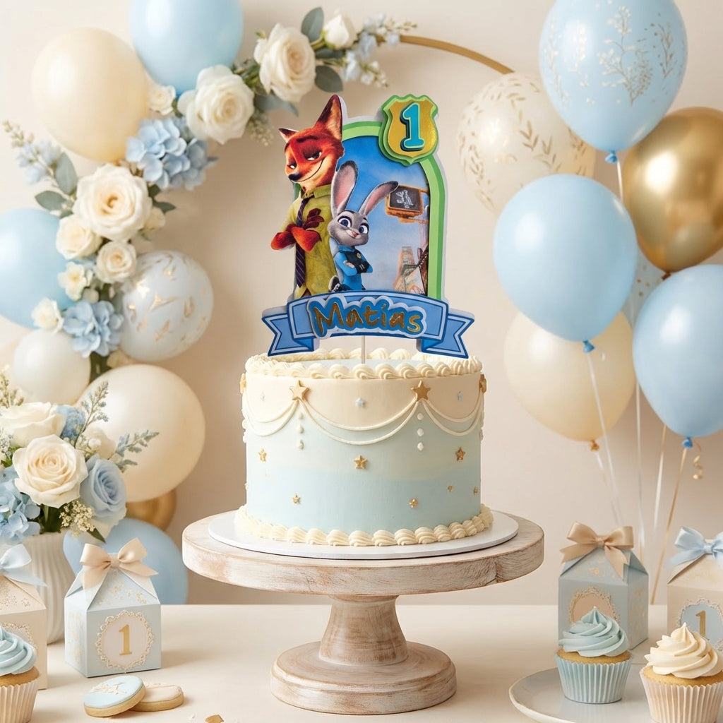 Cake Topper “Zootopia”