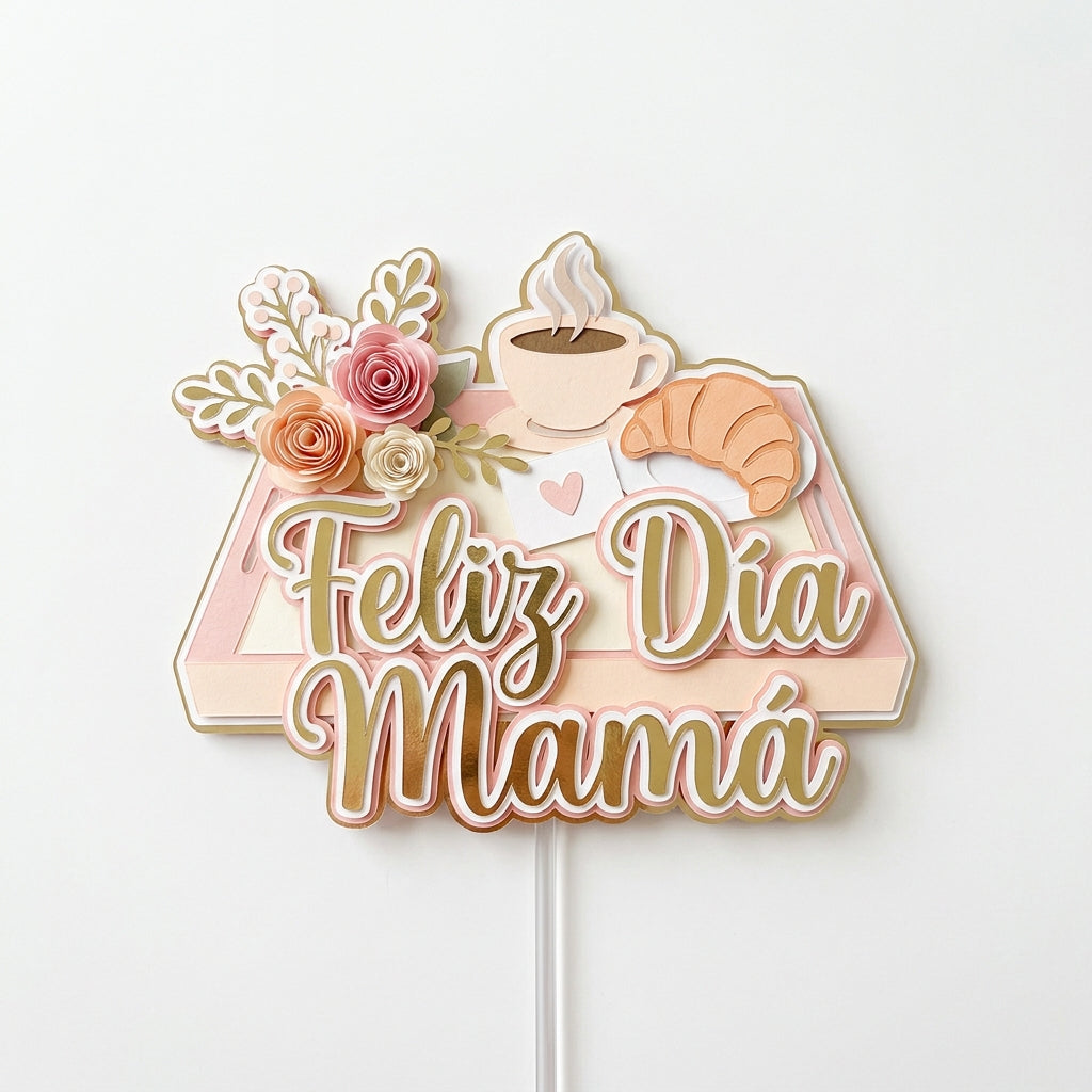 Feliz Día Mamá Desayuno