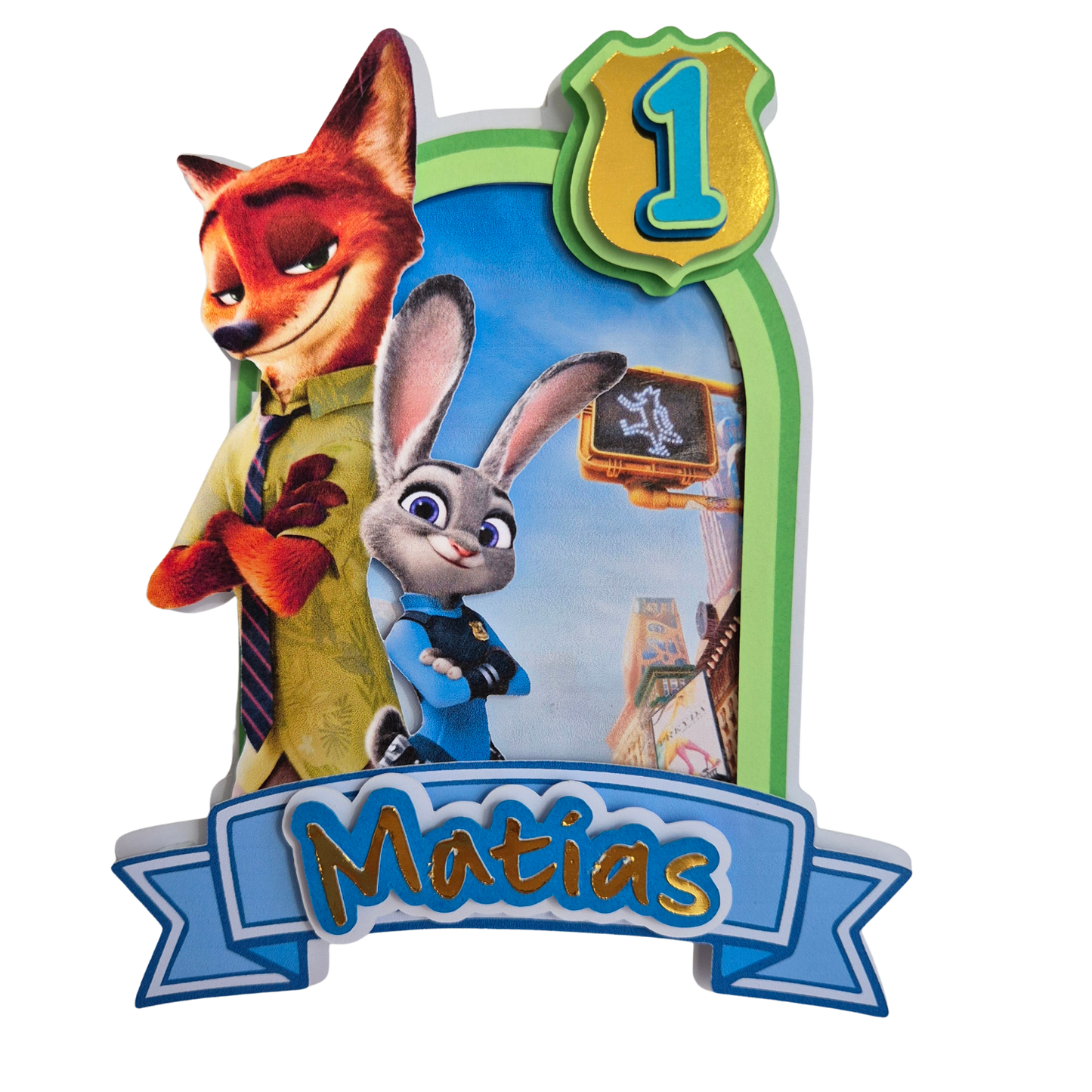 Cake Topper “Zootopia”