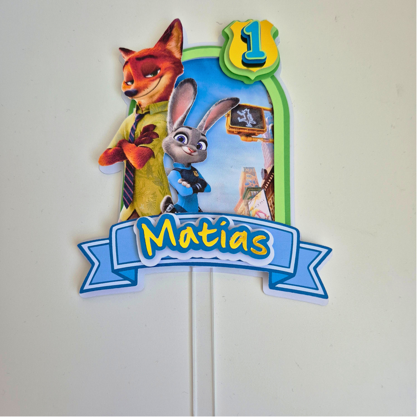 Cake Topper “Zootopia”