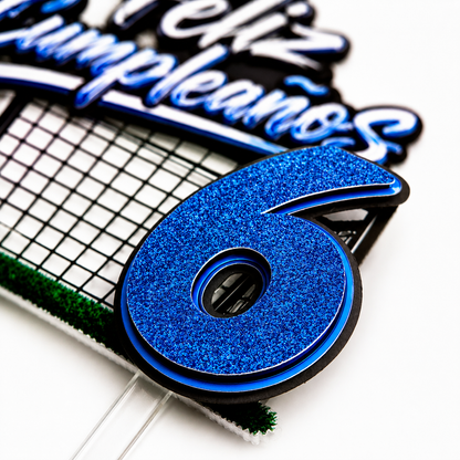 Cake Topper "Set de Fútbol RMCF"