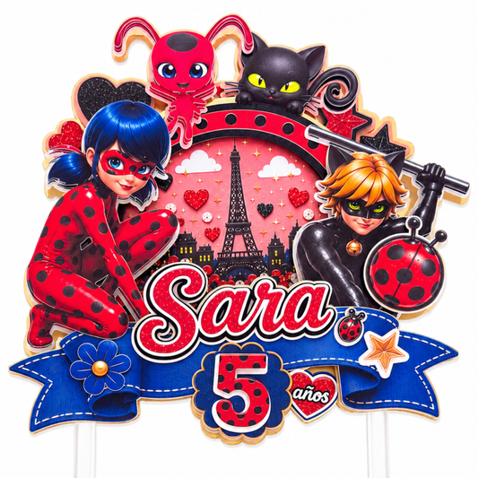 Cake Topper "Ladybug"