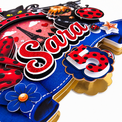 Cake Topper "Ladybug"