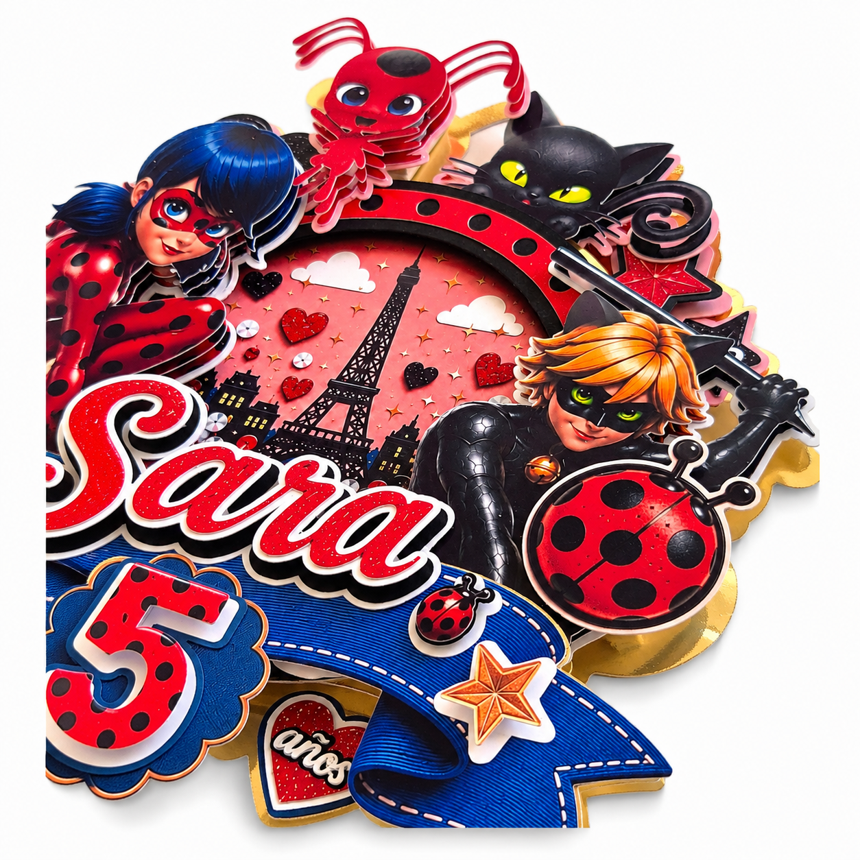 Cake Topper "Ladybug"