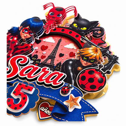 Cake Topper "Ladybug"
