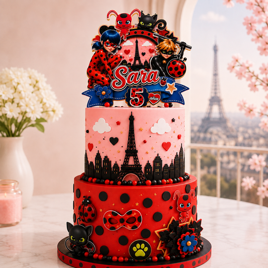 Cake Topper "Ladybug"