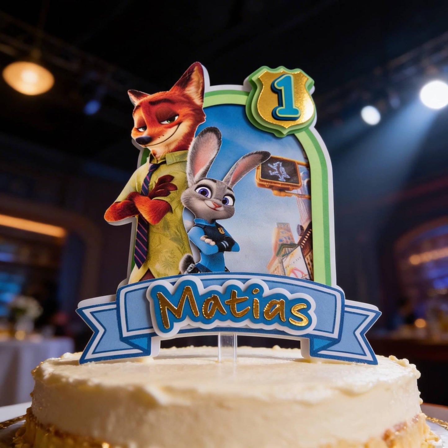 Cake Topper “Zootopia”